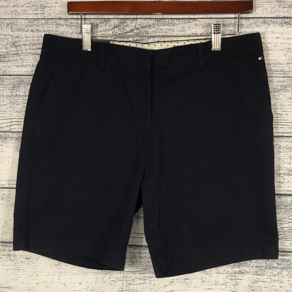 NWT-TOMMY HILFIGER -Navy Shorts Size 8